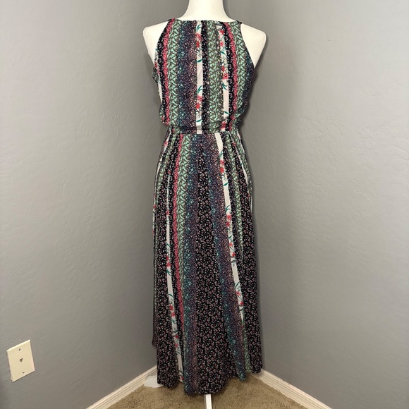 Style & Co. Multi Color Floral Maxi Dress Size Petite‎ Small - Picture 2 of 7